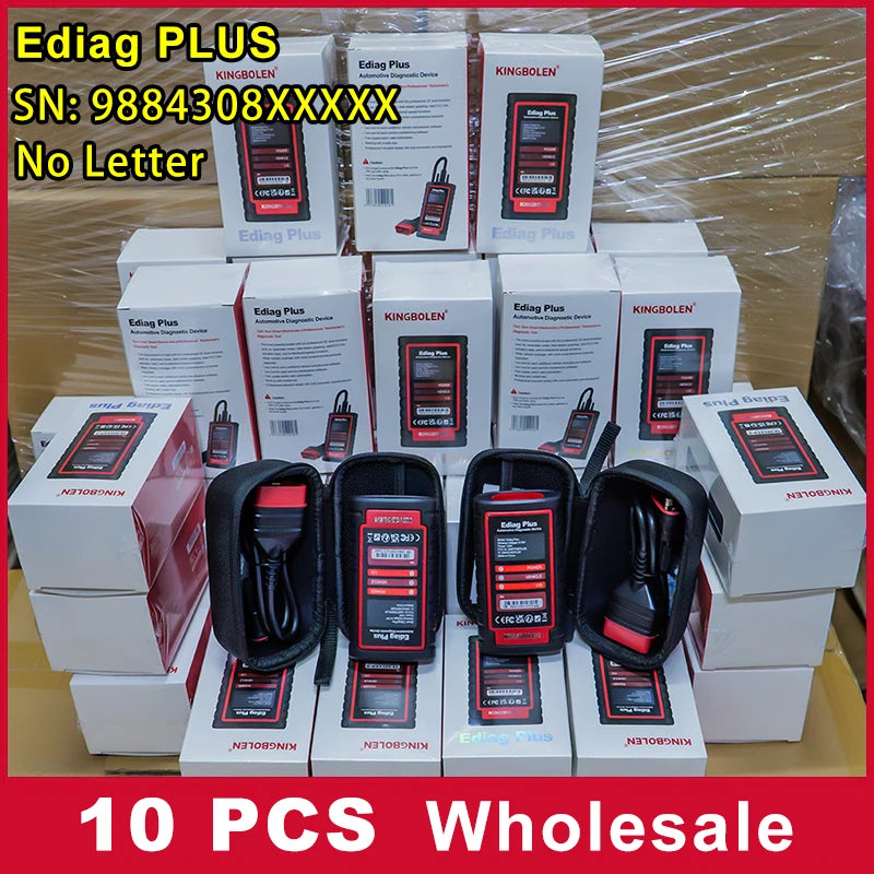 10 pcs Thinkdiag 2 All System Bidirectional Control OBD2 Diagnostic Scanner for iOS & Android, Bluetooth Intelligent Scan Tool