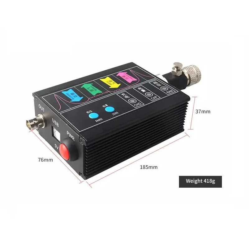 Pressure Transmitter, Automotive Cylinder Sensor Professional JH APT-100 Used for Various Oscilloscopes Vacuum Pressure Testing