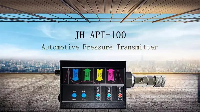 Pressure Transmitter, Automotive Cylinder Sensor Professional JH APT-100 Used for Various Oscilloscopes Vacuum Pressure Testing