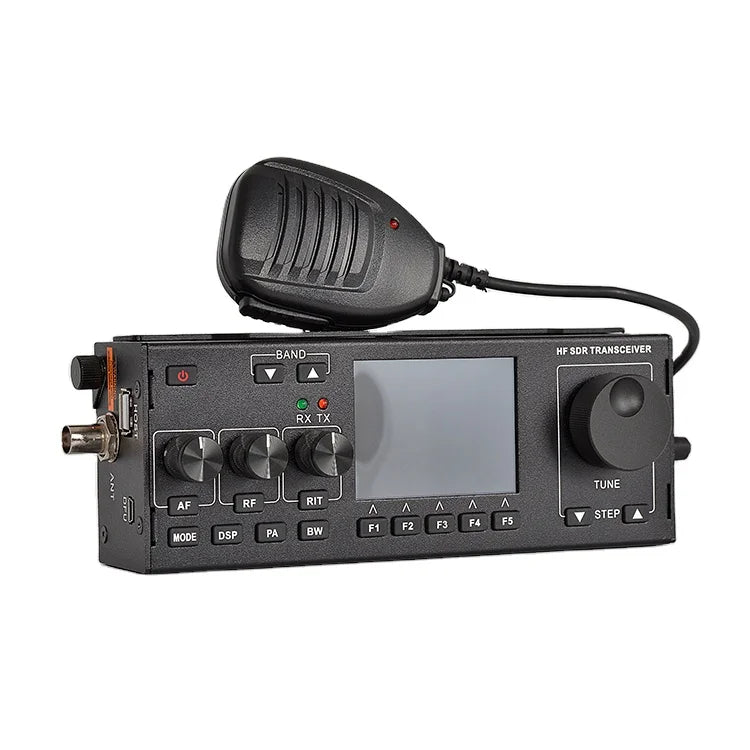 2024 New Style HF SDR Transceiver Color Display USB Charging 15W Output FM 50km Ran Communication CB Walkie Talkie