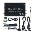 1MHz-6GHz HackRF One R9 V2.0.1 SDR Software Defined Radio Assembled Black Shell with LNA Antennas