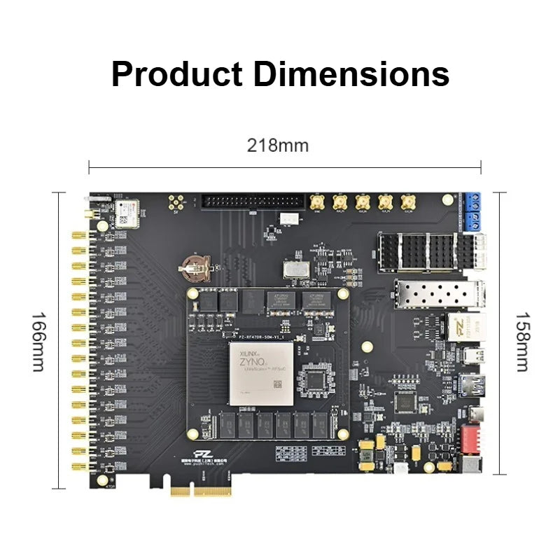 PZ-ZU47DR-KFB FPGA Development Board Zynq UltraScale+ RFSoC XCZU47DR for SDR & Software Radio Kit