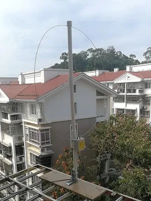 2024NEW K-180WLA Active Radio Antenna Full Band SDR LOOP Small Ring Shortwave Antenna 0.1MHz-180MHz Receiving Antenna S2000