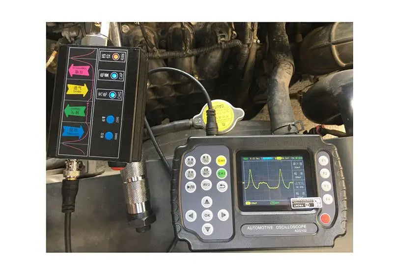 Pressure Transmitter, Automotive Cylinder Sensor Professional JH APT-100 Used for Various Oscilloscopes Vacuum Pressure Testing