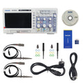 Hantek DSO5202P DSO5102P DSO5072P Digital Oscilloscope 200MHz Bandwidth 2 Channels PC USB LCD Portable Portatil Electrical Tools