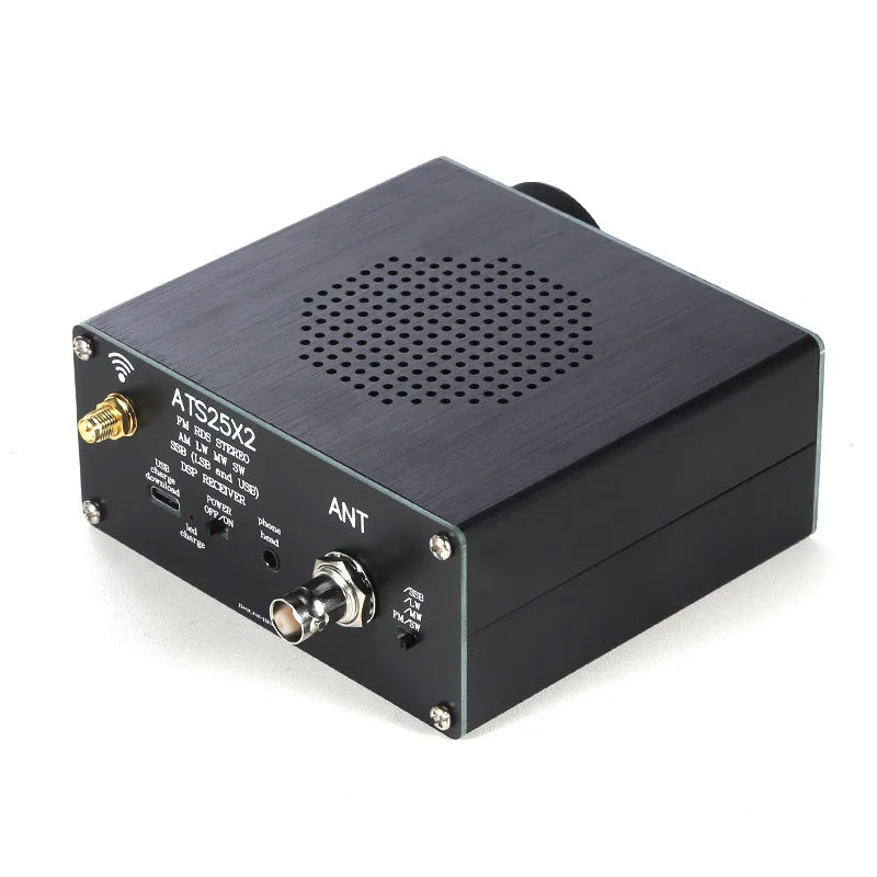 ATS-20+ / ATS-25+ ATS25X1 Si4732 All-Band Radio Receiver FM LW(MW SW) SSB +Whip Antenna +Battery + USB Cable + Speaker