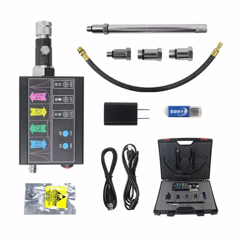 Pressure Transmitter, Automotive Cylinder Sensor Professional JH APT-100 Used for Various Oscilloscopes Vacuum Pressure Testing