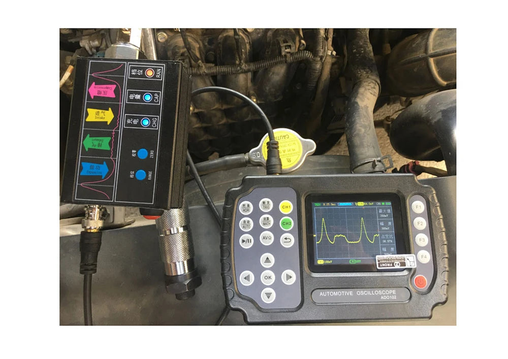 JH-APT-100 Automotive Pressure Transmitter Cylinder Exhaust Pressure Zero Calibration Suitable for Various Oscilloscope