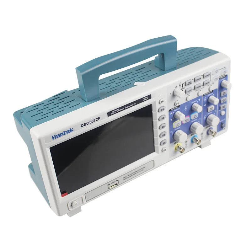 Hantek DSO5202P DSO5102P DSO5072P Digital Oscilloscope 200MHz Bandwidth 2 Channels PC USB LCD Portable Portatil Electrical Tools