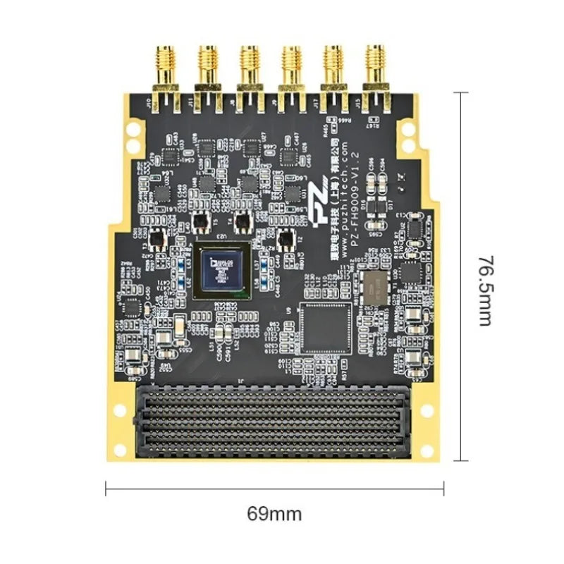 PZ-FH9009 Software Defined Radio (SDR) Development Board High Bandwidth with AD9009 AD9361 AD9371 AD9029 Components
