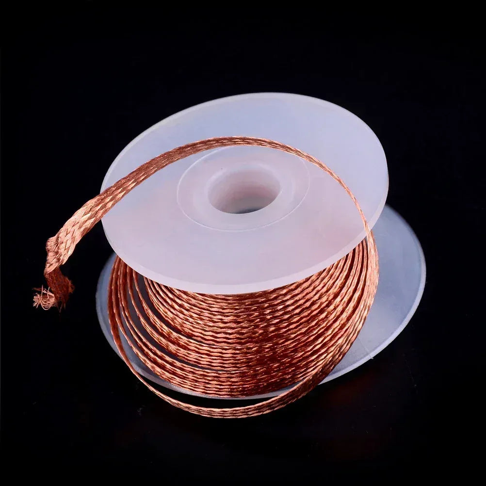 1PC 2.0mm 3.5mm 1.5M Welding Wires Desoldering Braid Solder Remover Wick Wire Repair Tool - Great Scott Gadgets