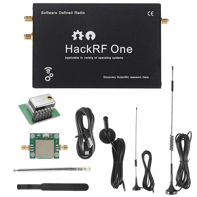 1MHz-6GHz HackRF One R9 V2.0.1 Software Defined Radio SDR with Aluminum Alloy Housing & Antennas