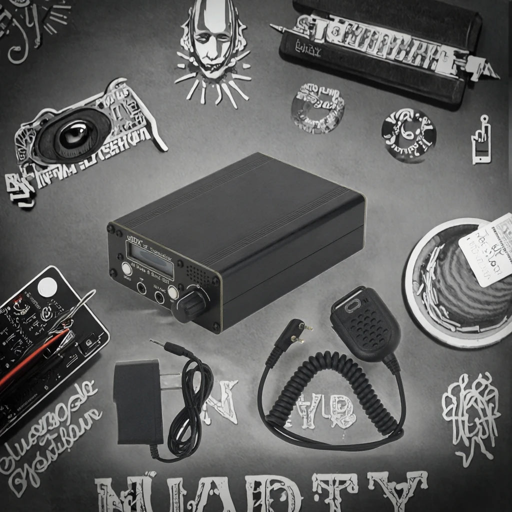Latest AISANRAY USDX-Lite 5W 80m/60m/40m/30m/20m 5-Band SDR All-Mode HF SSB QRP Transceiver Metal USB Powered
