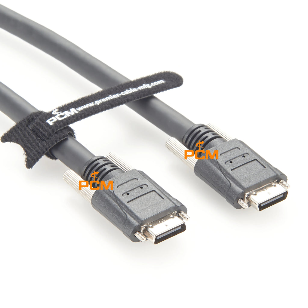 PoCL Camera Link SDR 26pin to SDR 26pin Plug Drag Chain Cable for Machine Vision Camera Frame Grabber Simulator Translator