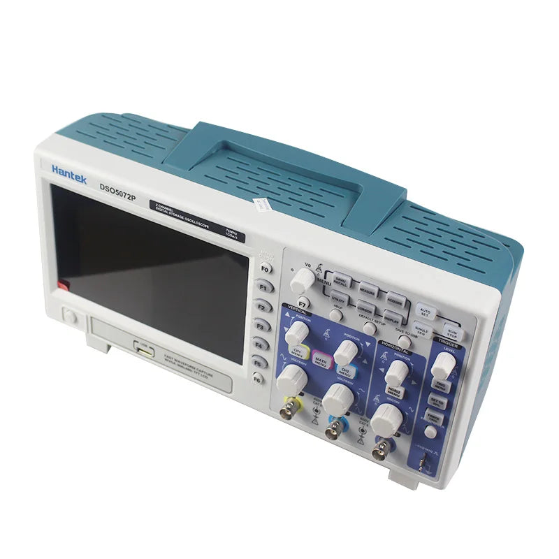 Hantek DSO5202P DSO5102P DSO5072P Digital Oscilloscope 200MHz Bandwidth 2 Channels PC USB LCD Portable Portatil Electrical Tools