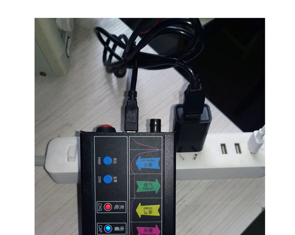 JH-APT-100 Automotive Pressure Transmitter Cylinder Exhaust Pressure Zero Calibration Suitable for Various Oscilloscope
