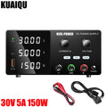 Kuaiqu SPPS-G305 30V5A150W 24V15V12V5V Lab DC Switching Power Supply Automotive Center Panel Electrical Testing Battery Charging