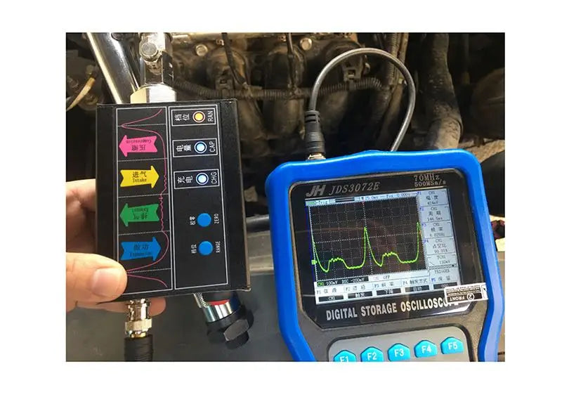 Pressure Transmitter, Automotive Cylinder Sensor Professional JH APT-100 Used for Various Oscilloscopes Vacuum Pressure Testing