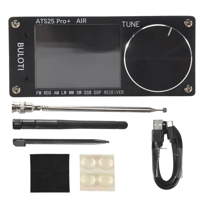 ATS25 Pro+ AIR Full Band Radio Receiver FM SW SSB MW LW AIR SDR Aviation Band Receiver Supports Bluetooth WIFI