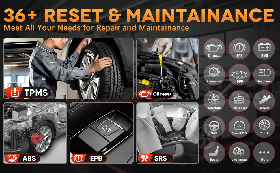 Autel MaxiCOM MK906S Pro2-TS MK906S Pro-TS Auto TPMS Programming Diagnostics Tool ECU Coding All Systems OBD2 Diagnosis Scanner
