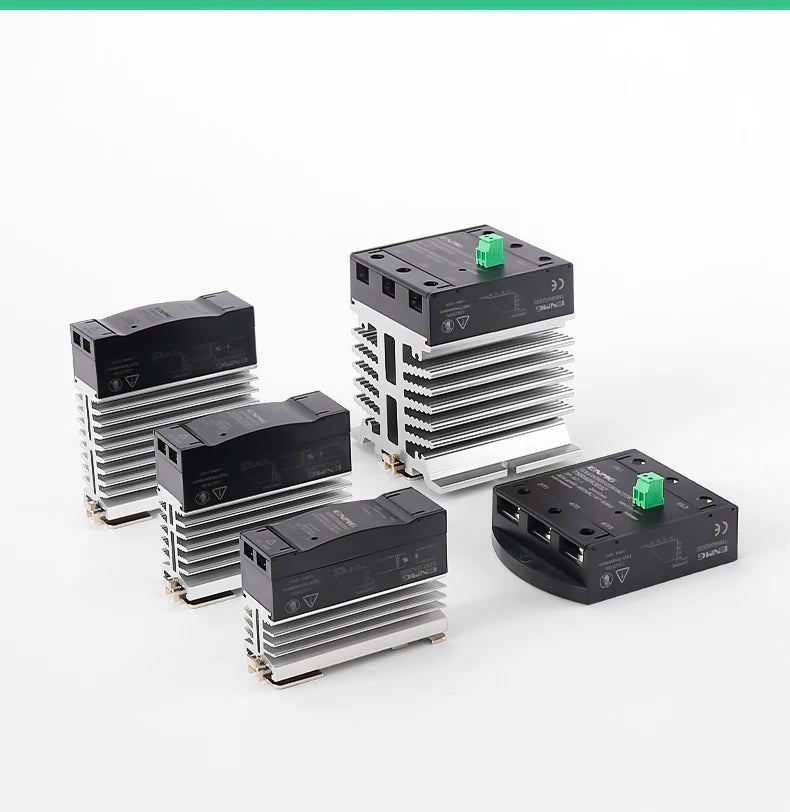 ENMG SDR25A2032 Solid State Relay SSR 25A 5/12/24VDC Control 220VAC Load DIN Rail Mount Optocoupler Isolation Enhanced Heat Diss