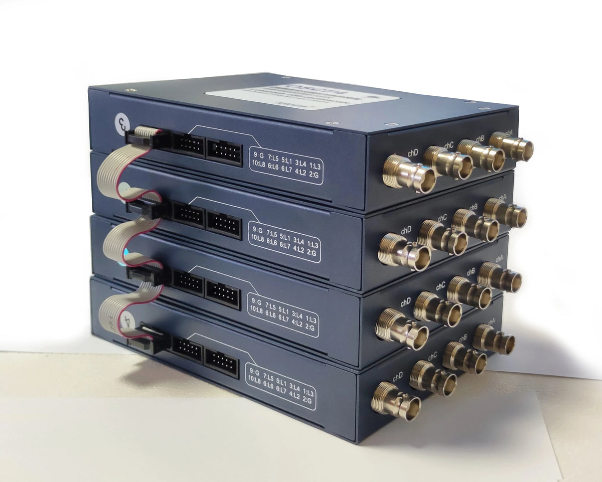 Professional Oscilloscope OSCF4, 5GS/s, 200MHz, 4-Channel / Multiple Devices 3 in 1 / Protocols Decoding / 8,12,16 channels