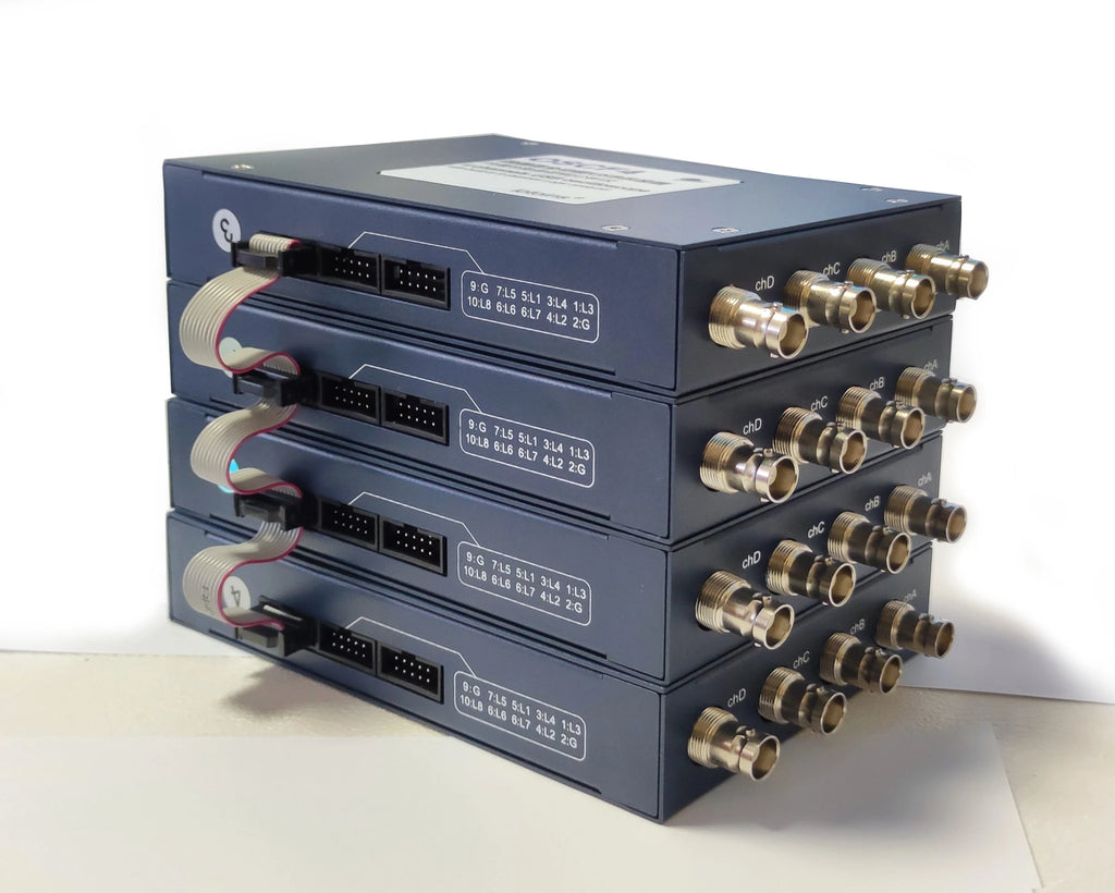 Professional Oscilloscope OSCF4, 5GS/s, 200MHz, 4-Channel / Multiple Devices 3 in 1 / Protocols Decoding / 8,12,16 channels
