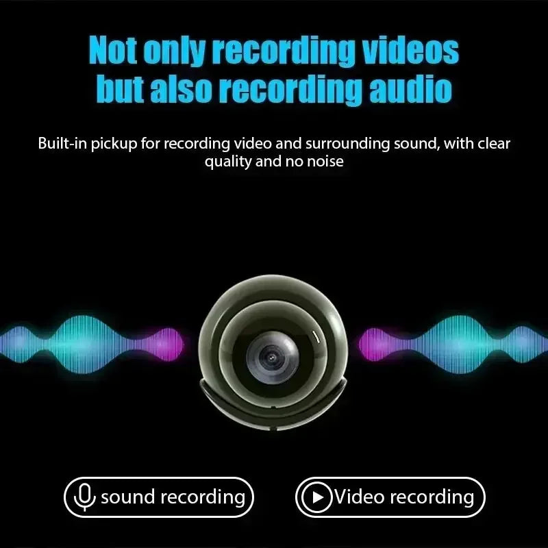 1080P New X5 Mini Camera Clear Night Vision Light weight Portable Premium Cams Motion Detection Wireless Surveillance Camera - Great Scott Gadgets