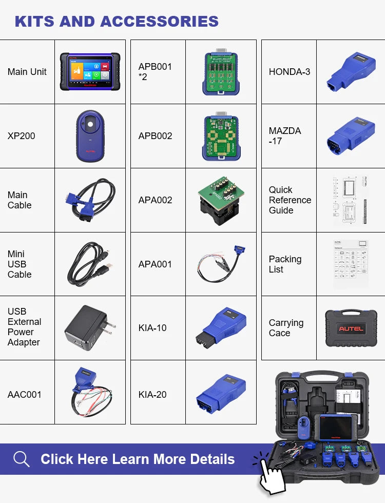 OBD Scanner,Professional autel Maxi Im 508 Im508 Pro Altar Maxim Obd 2 Xp400pro Key Programming Immo Cards Diagnostic Scanner
