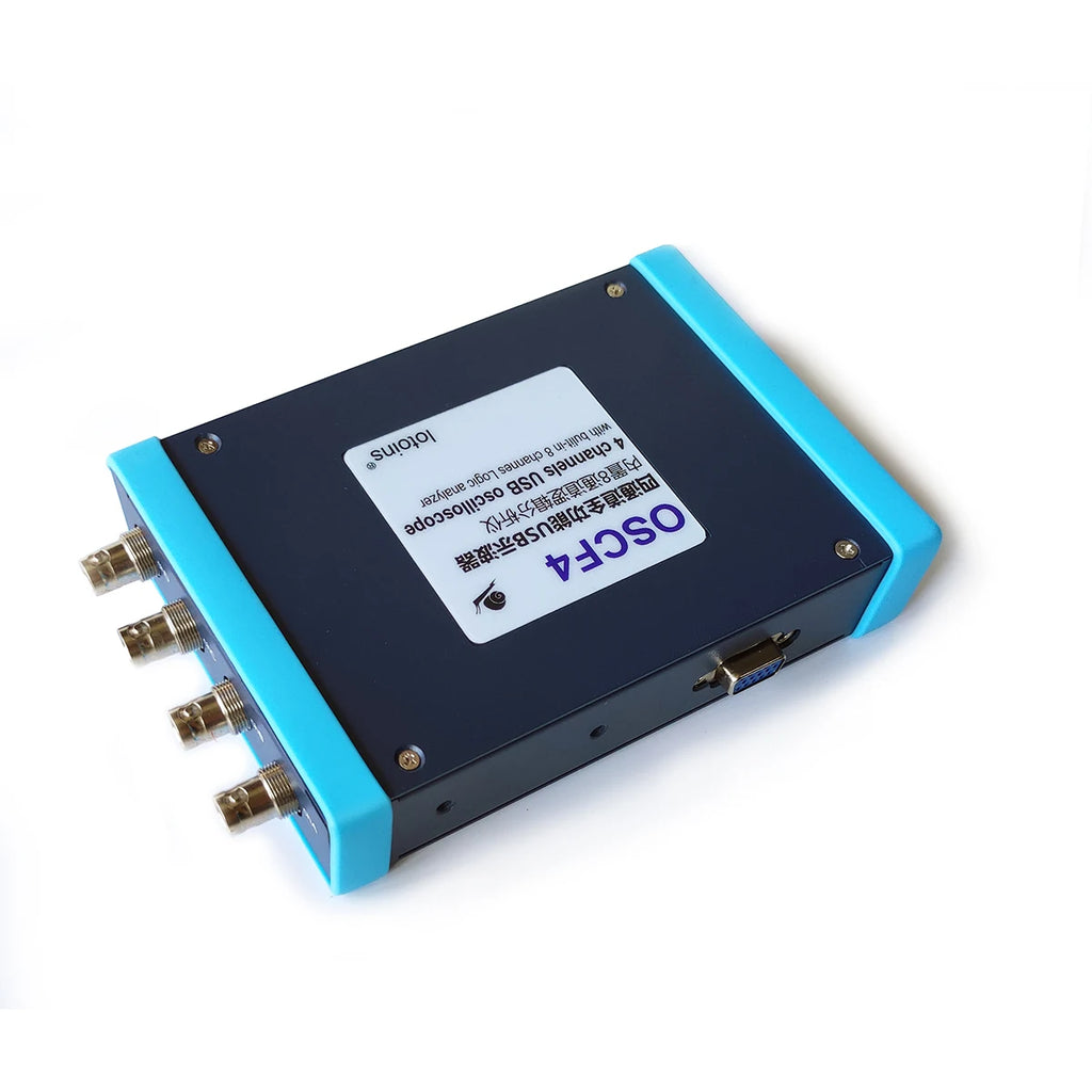 Professional Oscilloscope OSCF4, 5GS/s, 200MHz, 4-Channel / Multiple Devices 3 in 1 / Protocols Decoding / 8,12,16 channels