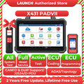 LAUNCH X-431 PADVII PAD 7 ECU Online Programming Tool Car Diagnostic Scanner Autoscanner Automotive Scan Professional  2 Years