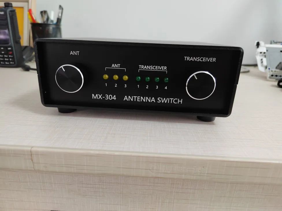 MX-304 New 3X4 Antenna Switch for SDR Transceiver MX-304 with Manual Control SO-239
