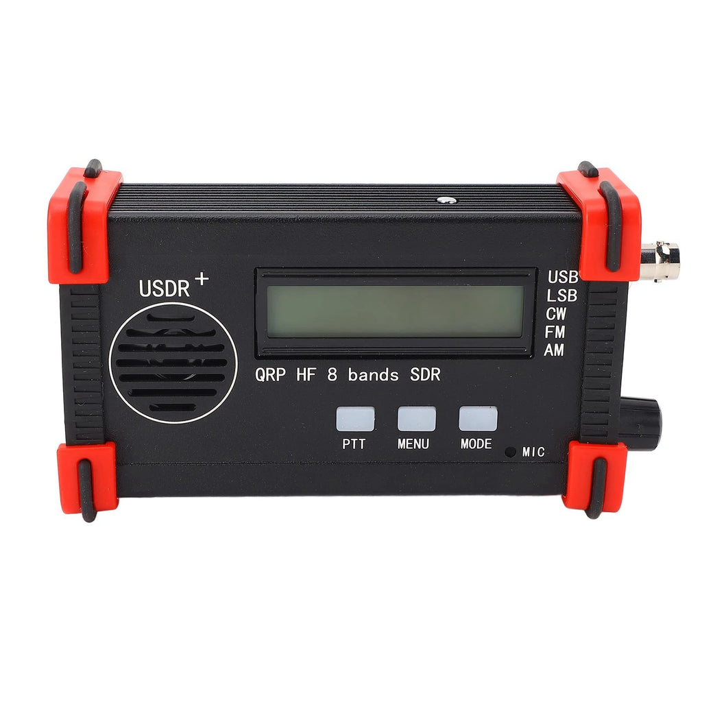 8 Band Shortwave Defined Radio Transceiver Shortwave USDX USDR HF QRP SSB CW SDR Transceiver AM FM Full Mode Radio Transceiver
