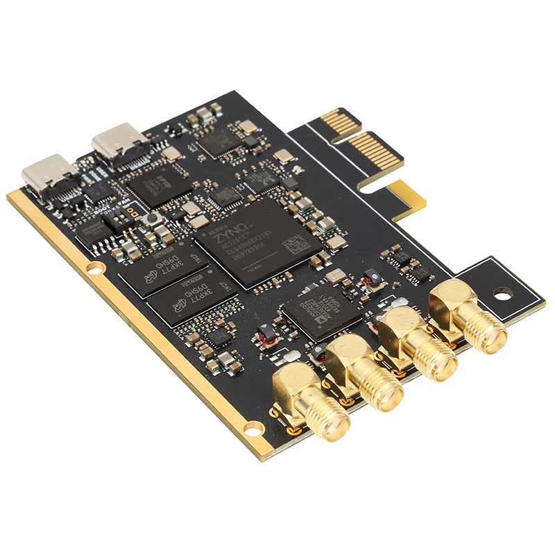 New PCIE SDR 70MHz-6GHz Zynq7010 + AD9363 2T2R SDR Software Defined Radio Compatible with ADALM-PLUTO Pluto Openwifi Zynqsdr