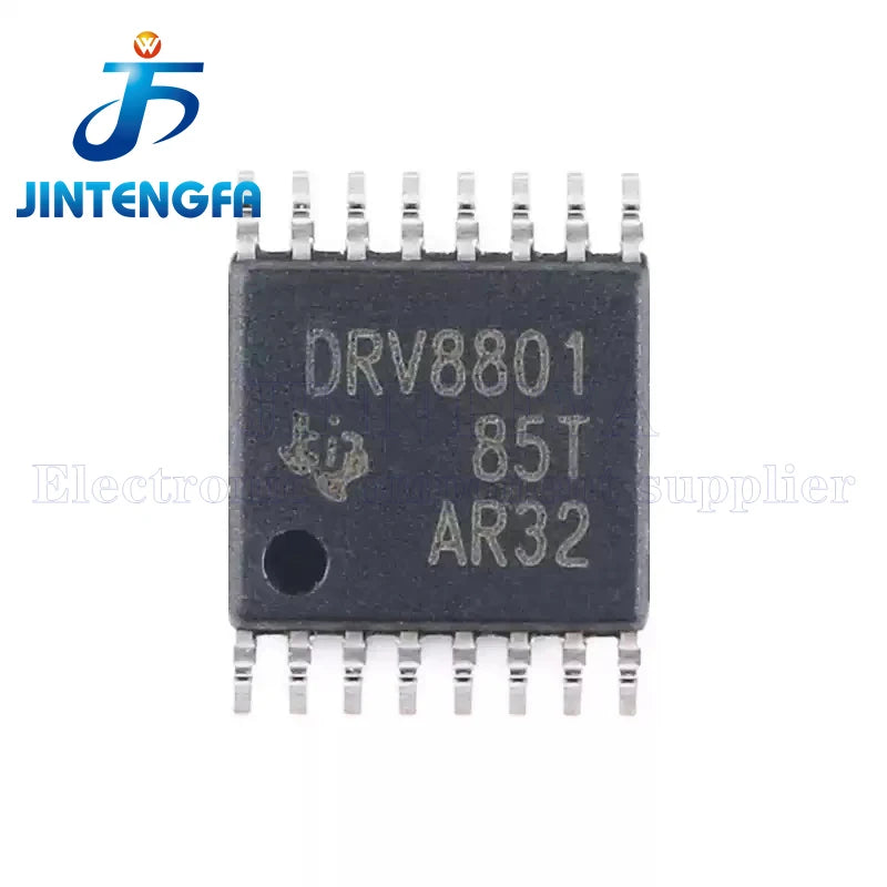 10PCS DRV8801PWPR HTSSOP-16 DRV8801 DRV8801PWP SMD Chip 2.8A 8V-38V Dmos Full-Bridge Motor Drivers IC