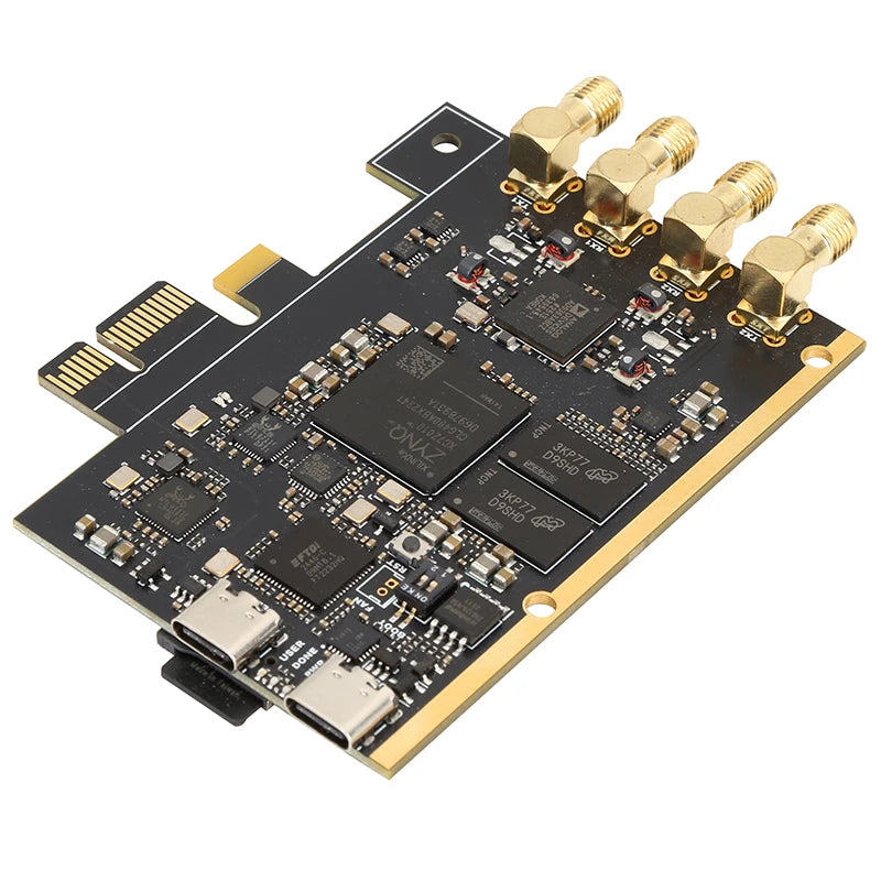 New PCIE SDR 70MHz-6GHz Zynq7010 + AD9363 2T2R SDR Software Defined Radio Compatible with ADALM-PLUTO Pluto Openwifi Zynqsdr