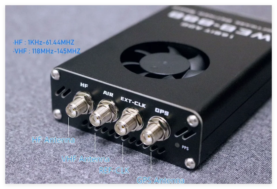 New Web-888 16bit ADC 62M bandwidth DDC Web SDR