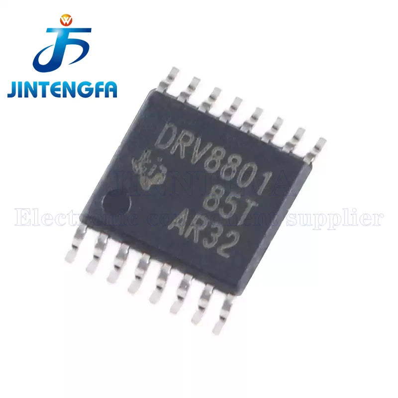 10PCS DRV8801PWPR HTSSOP-16 DRV8801 DRV8801PWP SMD Chip 2.8A 8V-38V Dmos Full-Bridge Motor Drivers IC