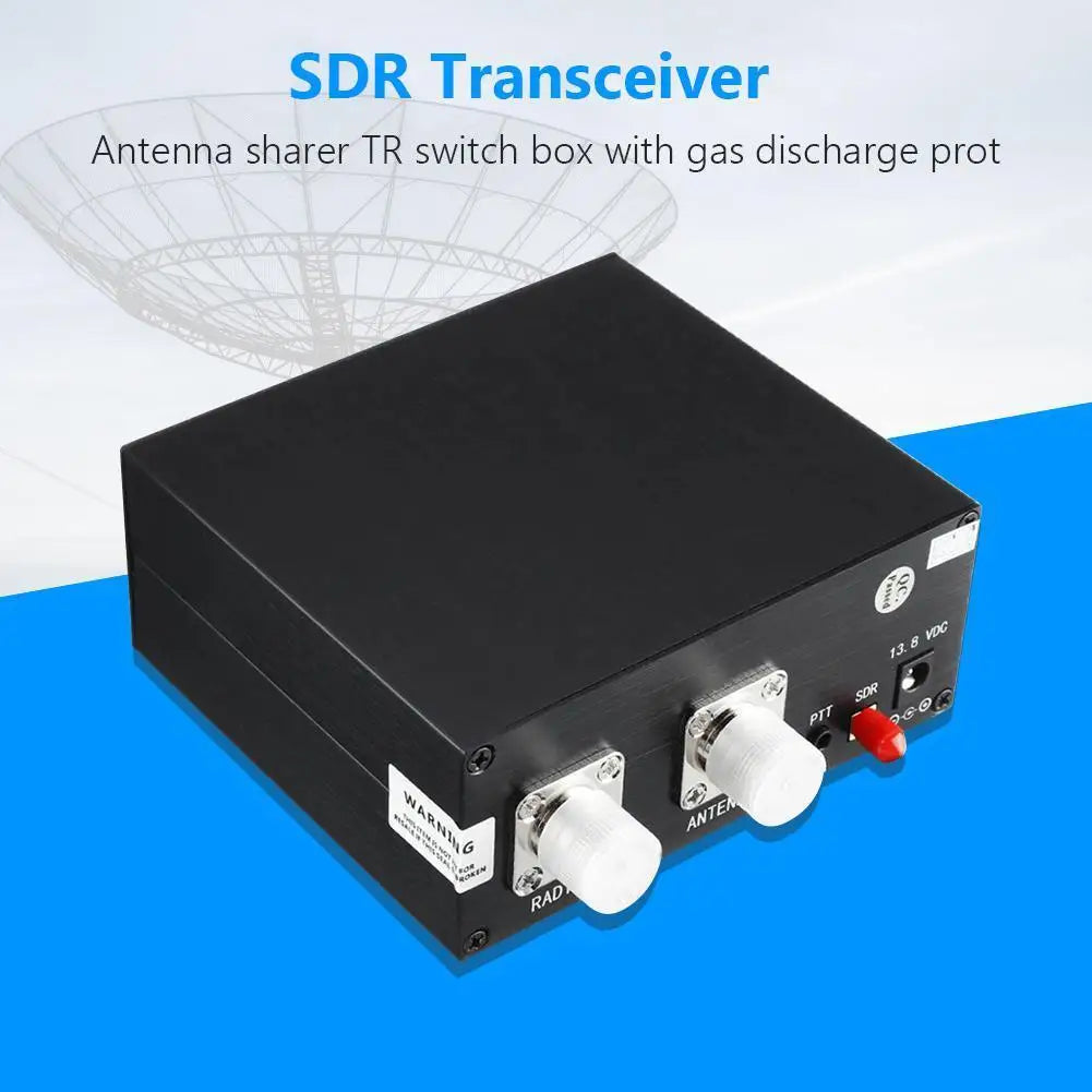 160MHz 100W SDR Transceiver Switch Antenna Sharer TR Switch Box with Cable Set