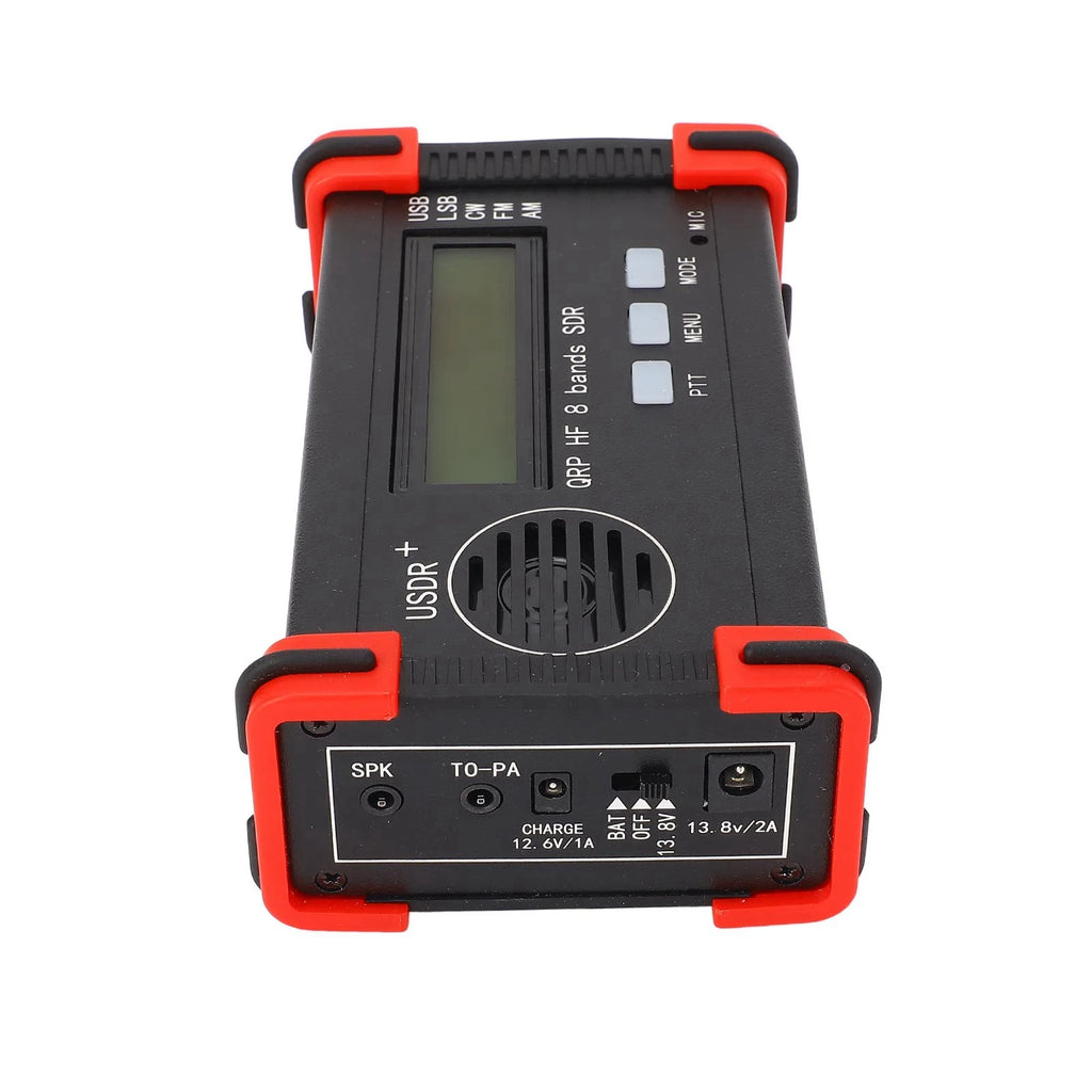 8 Band Shortwave Defined Radio Transceiver Shortwave USDX USDR HF QRP SSB CW SDR Transceiver AM FM Full Mode Radio Transceiver