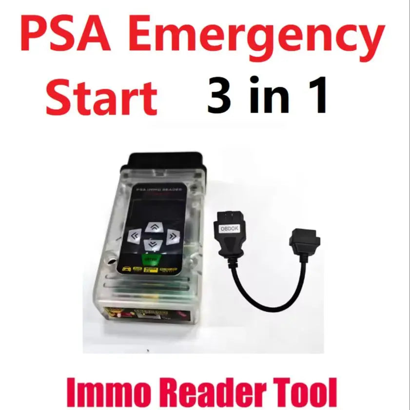For PSA Emergency Start For PSA Immo Reader 3-in-1 For PSA Bypass for FIAT for BMW Reading PIN Code Key Simulator ProgramTool