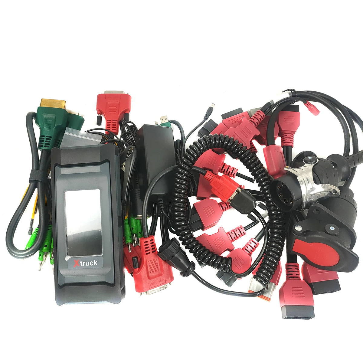 Xtruck Chassis Inspection Air Suspension Transmission Retarder ABS for ZF Testman Interface Getac Laptop Full Diagnostic Kit