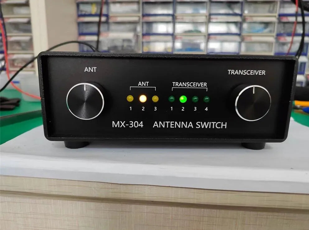 MX-304 New 3X4 Antenna Switch for SDR Transceiver MX-304 with Manual Control SO-239