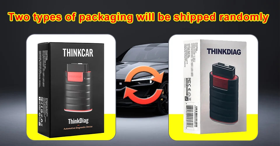 10PCS/lot THINKCAR Thinkdiag ALL System Car Diagnostic Tools 16 Resets ECU Coding Active Test 1 Year Free OBD2 Scanner Code Read