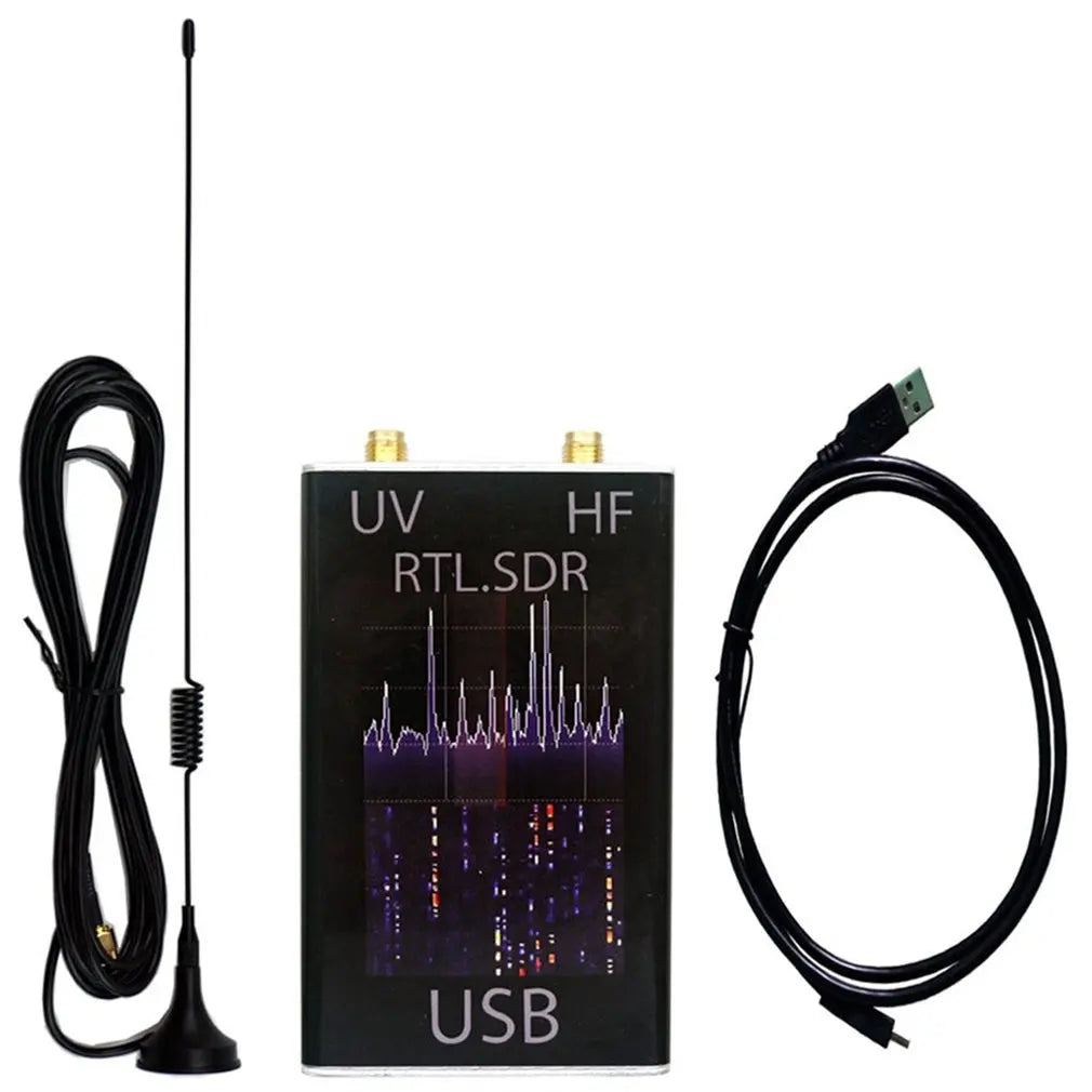 RTL-SDR RTL2832U+R820T2 Radio Receiver 100KHz-1.7GHz Full Band UV RTL-SDR USB Tuner Receiver Wholesale Dropshipping Hot