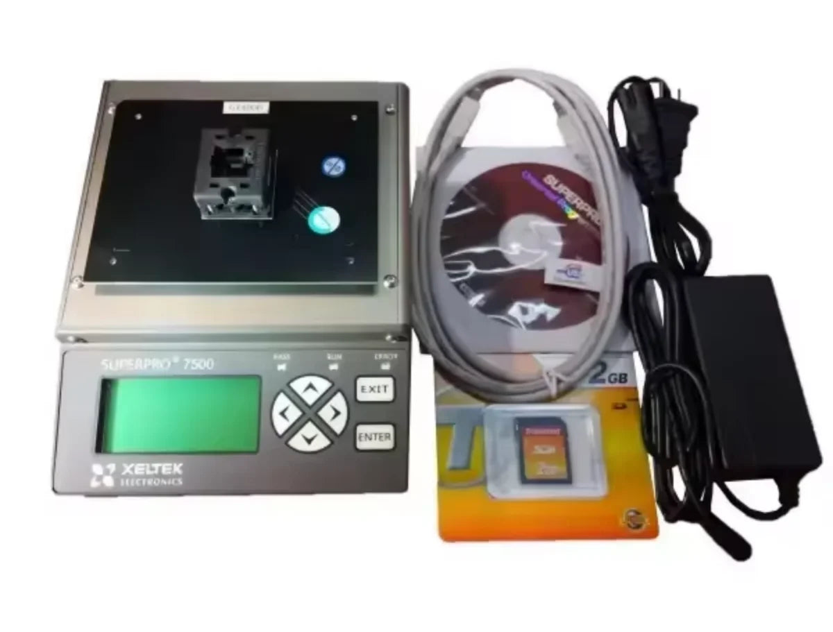 Universal IC Chip Device Programmer Original Xeltek USB Superpro 7500N High Speed Stand-Alone Universal Device Programmer