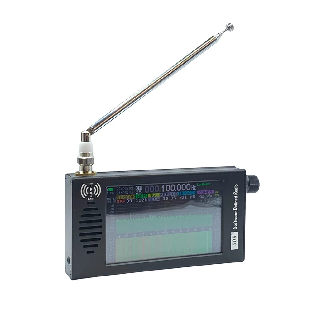 DSP SDR Radio Receiver Shortwave Radio Receiver Rechargeable Shortwave AM FM DSP Radio with Headphone Antenna Jack for Hiking