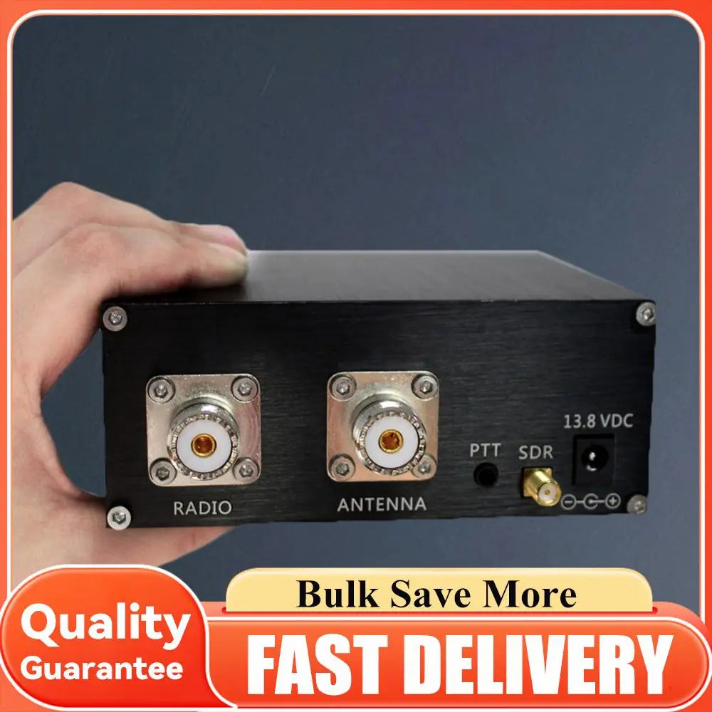 DC 160MHz 100W Portable SDR Transceivers with Host Power Cord Antenna Sharer TR Switch Box Practical Signal Equipment Accessory