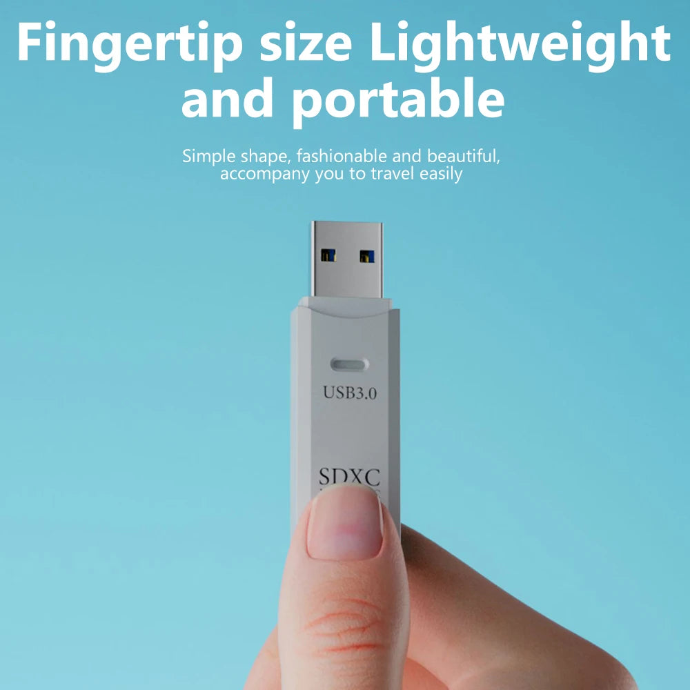 2 in 1 USB 3.0 Card Reader Micro TF sd card Reader USB adapter High Speed Cardreader TF Memory card For PC Laptop Accessories