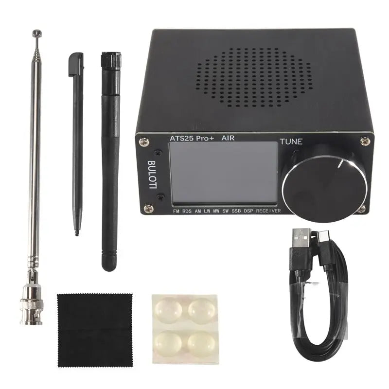 ATS25 Pro+ AIR Full Band Radio Receiver FM SW SSB MW LW AIR SDR Aviation Band Receiver Supports Bluetooth WIFI